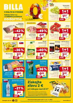 BILLA leták, , od 26.03 do 01.04.2025