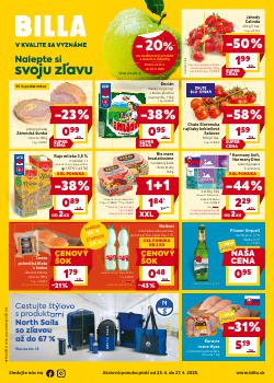 BILLA leták, , od 23.04 do 27.04.2025