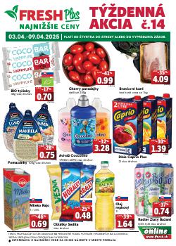 FRESH leták, Týždenná akcia, od 03.04 do 09.04.2025