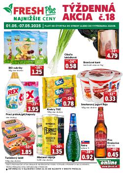 FRESH leták, Týždenná akcia, od 01.05 do 07.05.2025
