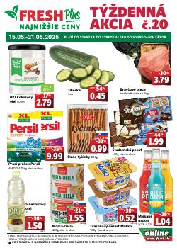FRESH leták, Týždenná akcia, od 15.05 do 21.05.2025