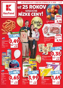 Kaufland leták, , od 24.04 do 29.04.2025
