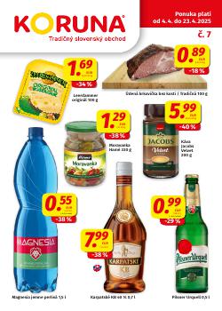 KORUNA leták, , od 04.04 do 23.04.2025