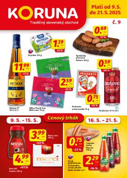 KORUNA leták, , od 09.05 do 21.05.2025