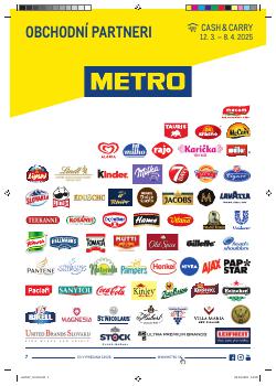 METRO leták, Obchodní partneri, od 12.03 do 08.04.2025