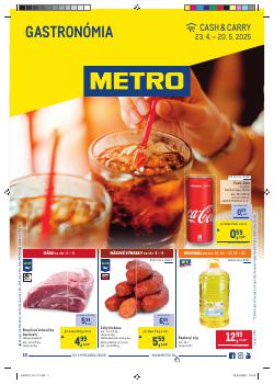 METRO leták, Gastronómia, od 23.04 do 20.05.2025