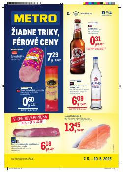 METRO leták, Maloobchod, od 07.05 do 20.05.2025