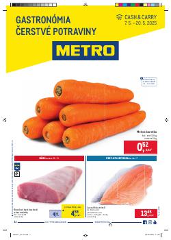 METRO leták, Gastronómia, od 07.05 do 20.05.2025