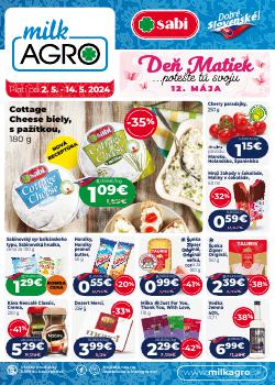 milk AGRO leták, , od 02.05 do 14.05.2024