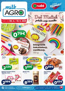 milk AGRO leták, , od 30.04 do 13.05.2025
