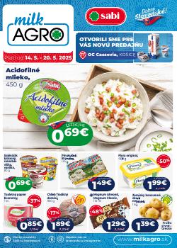 milk AGRO leták, , od 14.05 do 20.05.2025