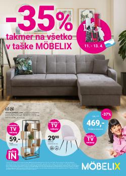 Möbelix leták, , od 07.04 do 11.05.2025