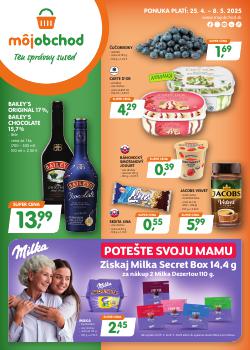 Môj obchod leták, , od 25.04 do 08.05.2025
