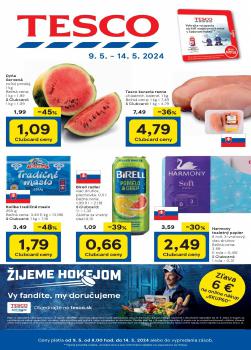 TESCO leták, Hypermarket, od 09.05 do 14.05.2024