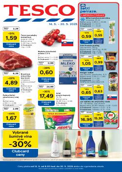 TESCO leták, Hypermarket, od 14.05 do 20.05.2025