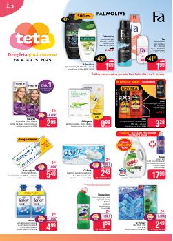 Teta drogerie leták, , od 28.04 do 07.05.2025